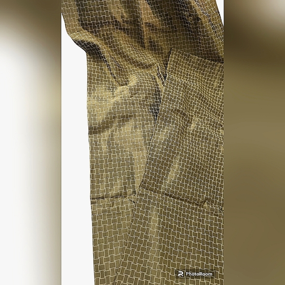 Peri Hawkins Collection 2 Panel Set Curtains  Lt Green Valance Beaded Tassel - Picture 4 of 4